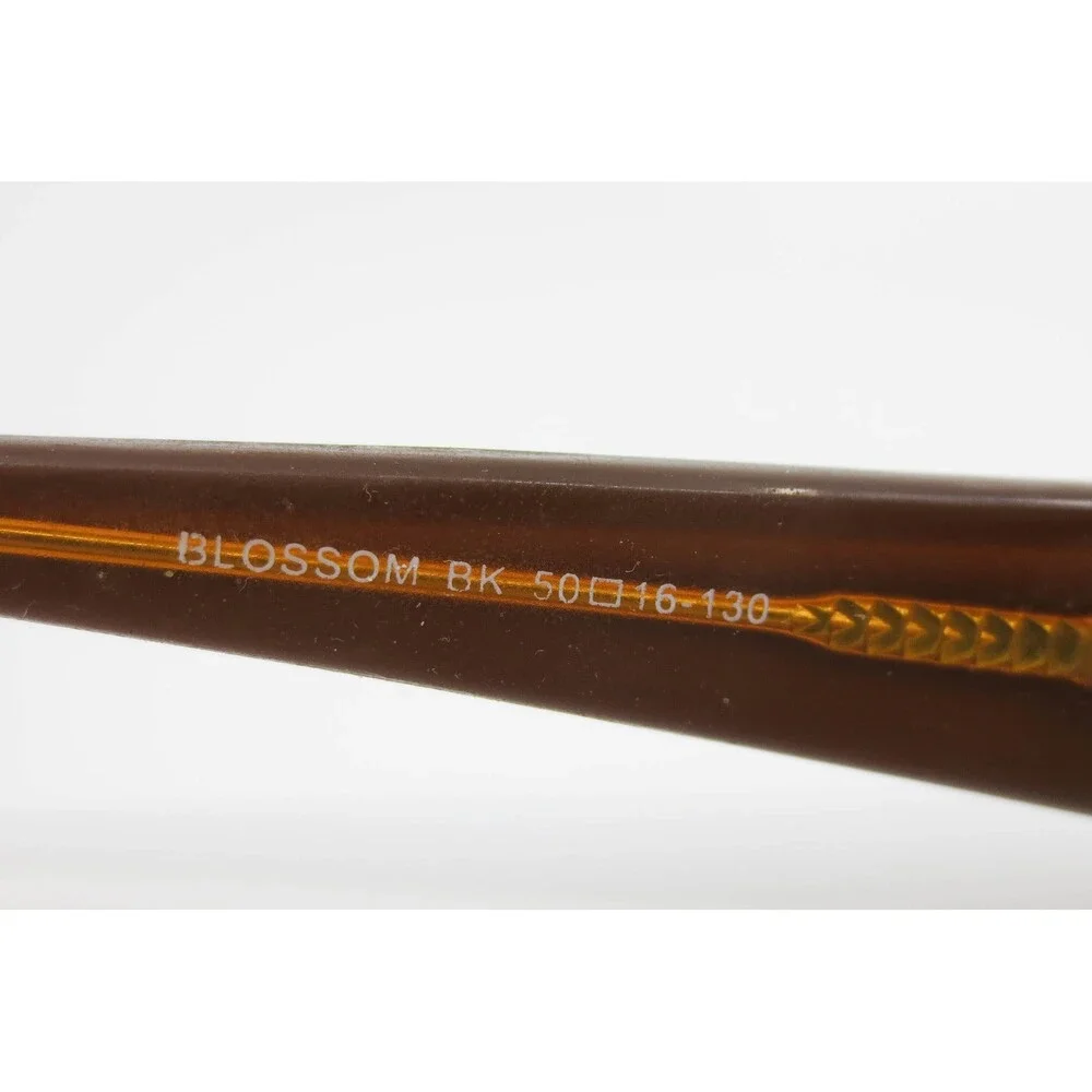 Blossom BK Black Rectangular Eyeglass Frames 50-16-130 Modern Minimalist Eyewear